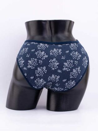 Слипы в горошек с цветочным принтом - фото 3