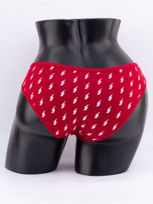 Слипы с принтом "молния" - фото 3