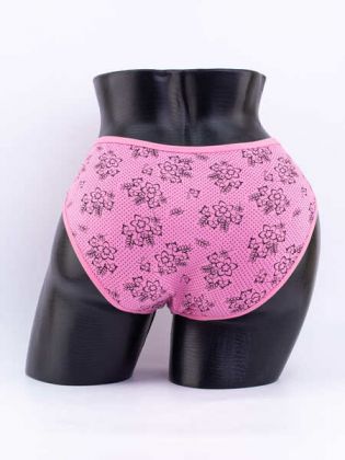 Слипы в горошек с цветочным принтом - фото 3