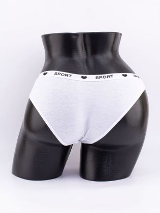 Слипы с эластичным поясом с надписью "sport" - фото 3