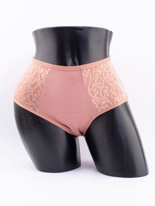 Слипы с ажурным принтом по бокам - фото 1