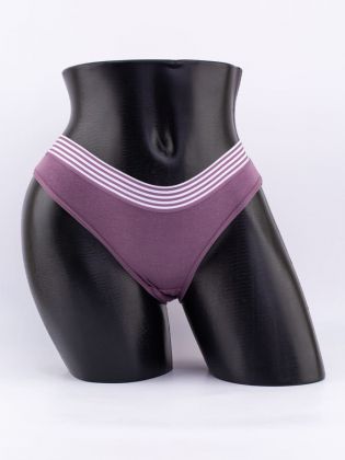 Слипы с эластичным поясом "зебра" - фото 1