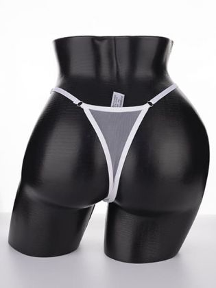 Стринги с регулируемыми бретелями - фото 3