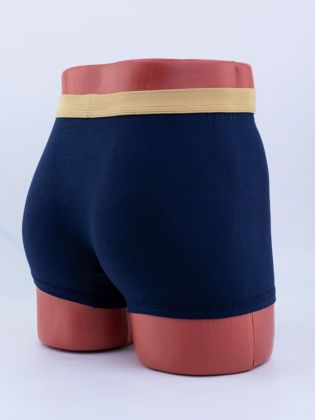 Однотонные мужские боксеры с логотипом "Donara" - фото 3