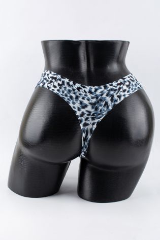 Бесшовные стринги с принтом  - фото 3