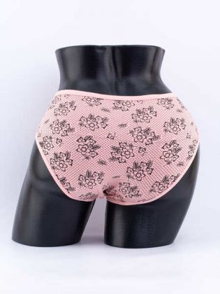 Слипы в горошек с цветочным принтом - фото 3