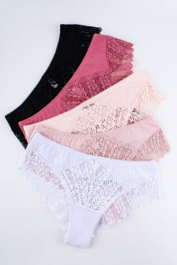 Слипы с кружевом 