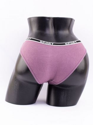 Слипы в рубчик с надписью "sport" - фото 3