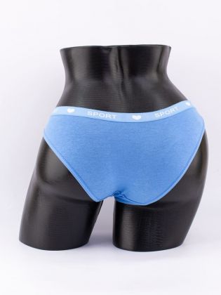 Слипы с эластичным поясом с надписью "sport" - фото 3