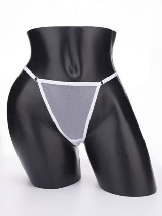 Стринги с регулируемыми бретелями - фото 1